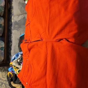 Torrid red jeggings stretchy! EUC! SIZE 20R.